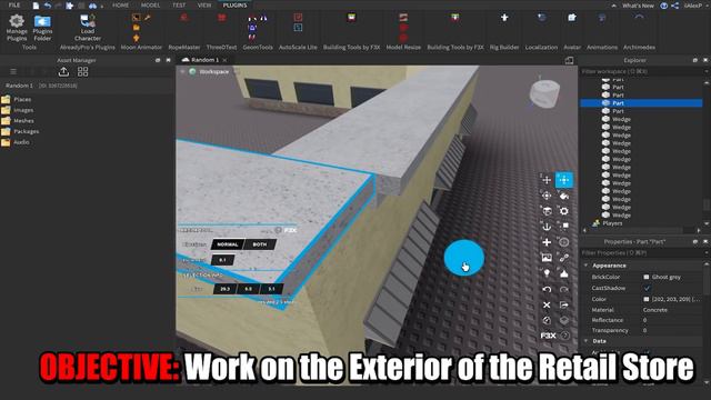 HOW TO MAKE A CITY IN ROBLOX STUDIO Part 8 смотреть онлайн