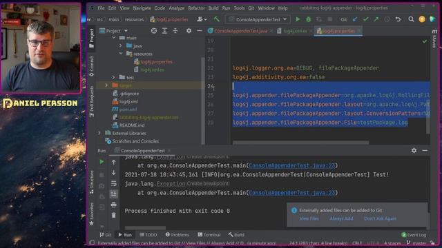 How to set up log4j configuration with XML and properties смотреть онлайн