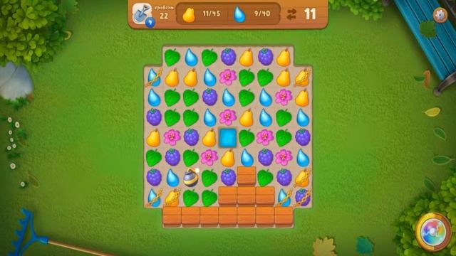 GardenScapes 22 Level Walkthrough смотреть онлайн