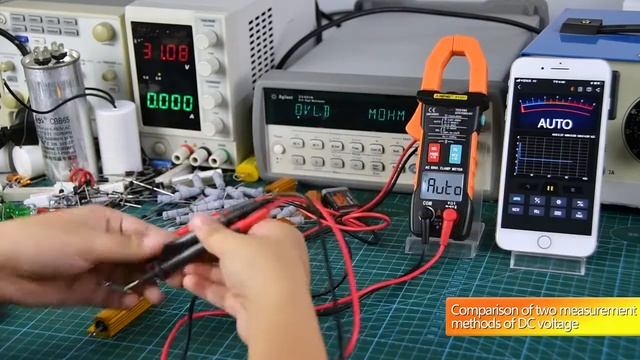 ANENG ST207 Digital Bluetooth Multimeter Clamp Meter 6000 Count True RMS DC/AC Current Tester смотреть онлайн