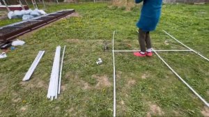 Парник своими руками из полипропиленовых труб. ЧАСТЬ 2