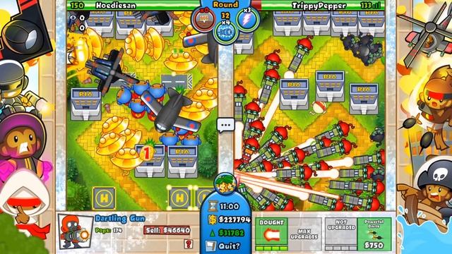 they said LATEGAME and then SABOTAGED ME so i did this... (Bloons TD Battles) смотреть онлайн