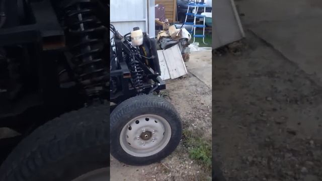 Самодельный квадроцикл"ДОН 750" Первый выезд смотреть онлайн