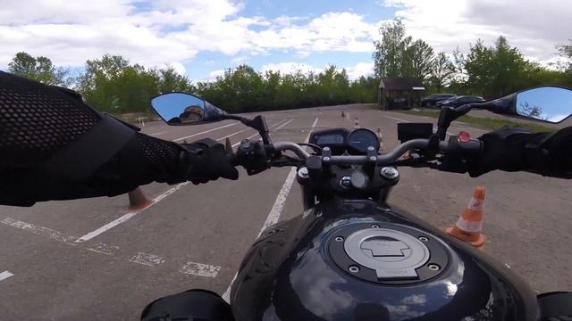 Мой первый раз на мотоцикле / My first ride on bike | YAMAHA смотреть онлайн
