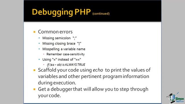 010 Debugging PHP Scaffolding Code | #PHP #Programming Training #Course смотреть онлайн
