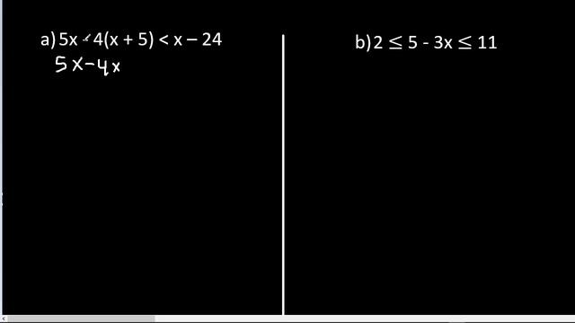 Inecuaciones de primer grado, conjunto solución de una inecuación de primer grado смотреть онлайн