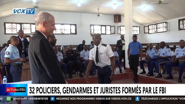 32 policiers, gendarmes et juristes formés par le FBI смотреть онлайн