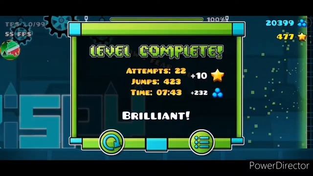 Прохожу Medium NC демоны на телефоне (3/4) [Geometry Dash] смотреть онлайн