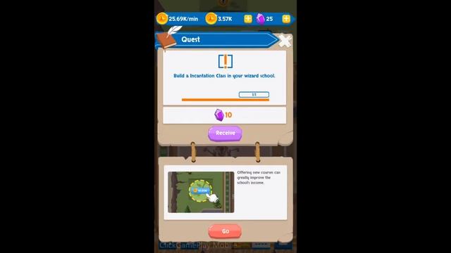 Idle Wizard School - Wizards Assemble - Gameplay - Android / Simulation / Mobile game смотреть онлайн
