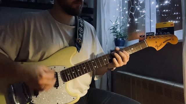 Fender Mustang MG69 + Seymour Duncan Quarter Pound SSL-4 смотреть онлайн