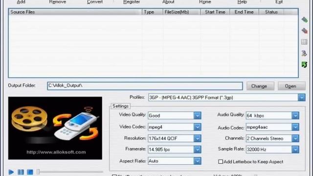Free Download Allok 3GP PSP MP4 iPod Video Converter + serial смотреть онлайн