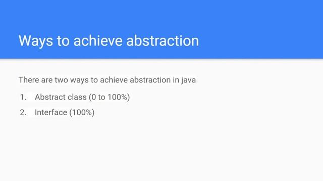 Abstraction (abstract class): part-1 | Java Programming Series | tutorial #22 смотреть онлайн