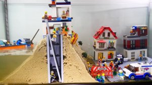 Dam breach and underground mine flooding - LEGO DAM BREACH EXPERIMENT