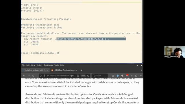 Day 3, session 2: Software installation- Conda смотреть онлайн