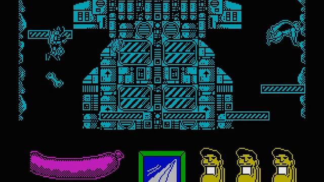 ZX Spectrum игра Capitan Sevilla / смотреть прохождение игры Capitan Sevilla Zxspectrum