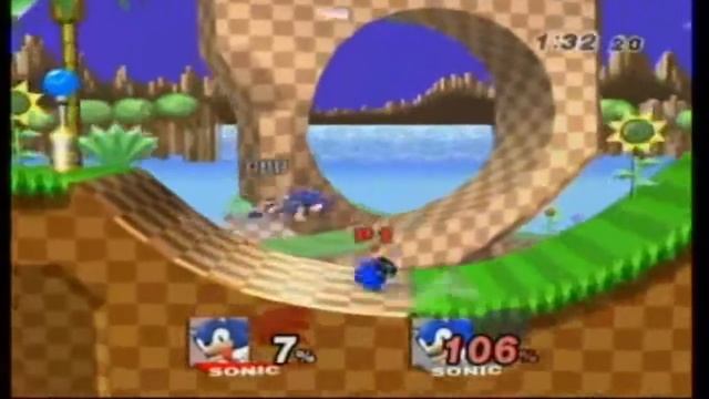 Fun with Brawl Hacks #7 *Textures*: Metal Sonic (b2j) vs Sonic (CPU) смотреть онлайн