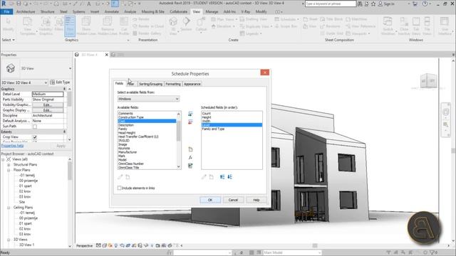 How to Export Schedules from Revit to Excel Tutorial смотреть онлайн