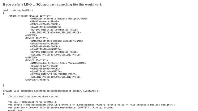Comparing comboBox.Slectedvalue with XML file node value using Xpath in C# (3 Solutions!!) смотреть онлайн