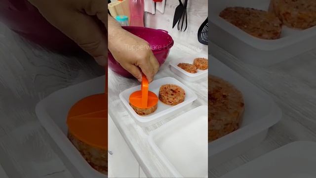 ПП котлеты из индейки, моркови и перца ♥️ Идеально ровные с помощью Котлетницы #Tupperware ? смотреть онлайн