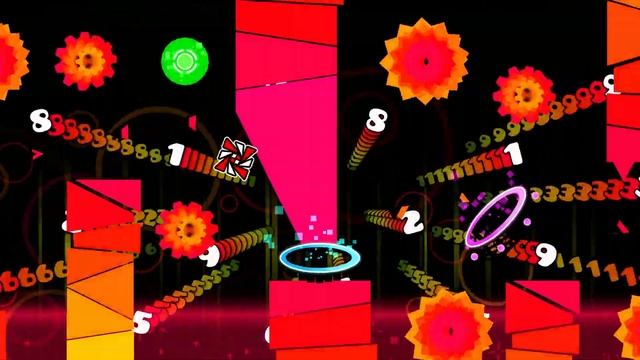 "Rainbow Force Z" 100% (Demon) by Alkatraz [3 Coins] | Geometry Dash смотреть онлайн