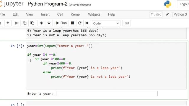 Python | Python Program Series | To print Year is Leap year or Not | Beginner to Advanced | смотреть онлайн