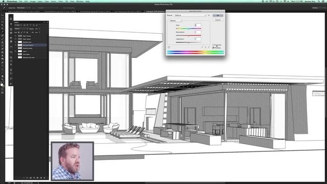 Concept Drawing Workflow - Part 2: Initial Photoshop Work смотреть онлайн