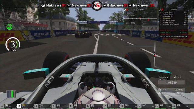 DRVING FORMULA 1 CARS AROUND FORMULA E TRACKS | PARIS E-PRIX смотреть онлайн