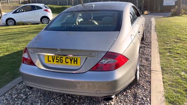 2006/56 Cubinite Silver Mercedes Benz CLS 350 CGI Petrol Auto Mega Spec UKEZ Free Exceptional Car смотреть онлайн