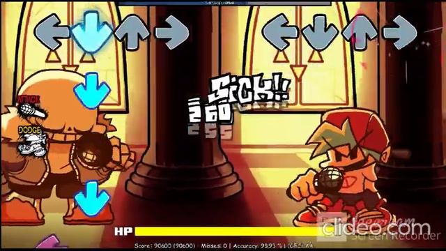 Indie Crossover Sans Undertale (Week 2) смотреть онлайн
