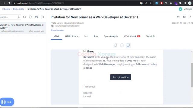 User Invitation System with Laravel Demo Project | Laravel HRM Project | Coding Xpress смотреть онлайн