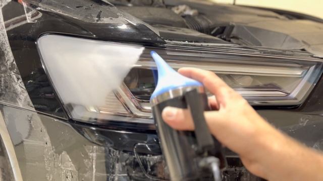 Polishing headlights Audi A6 C8 смотреть онлайн