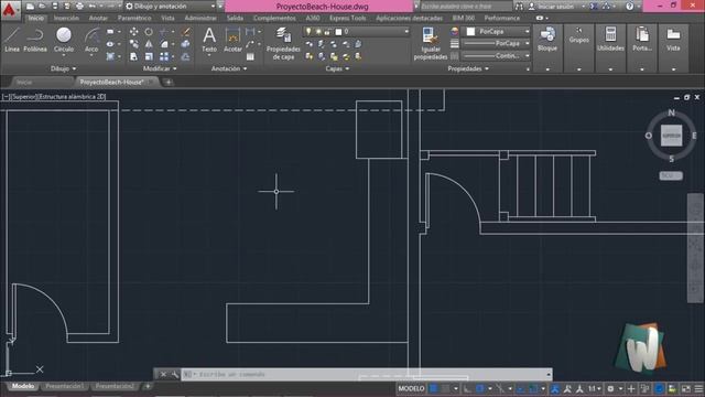 AutoCAD 2016, Diseñando parrilla, isla y estufa, curso completo en español cap 4.5.c. смотреть онлайн