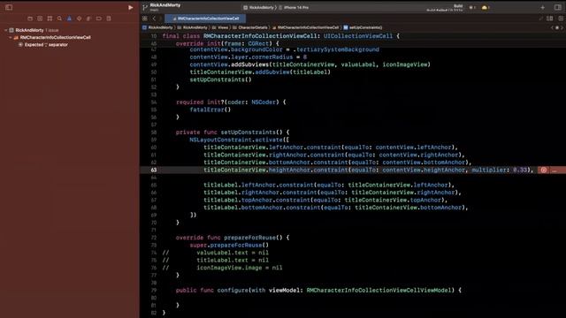 Build FULL iOS App in Swift: Part 18 (Rick & Morty | 2023) – Character Info Cell смотреть онлайн