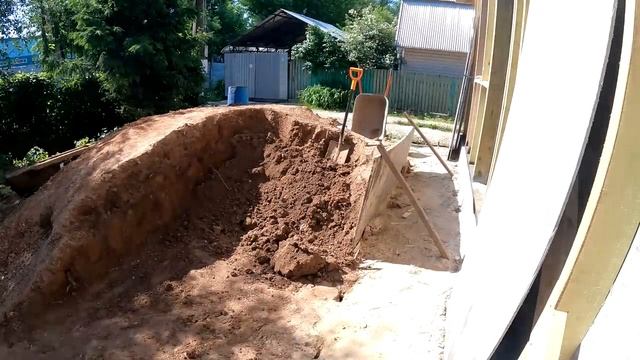 ? Современная утепленная отмостка - Открываю фронт работ! смотреть онлайн