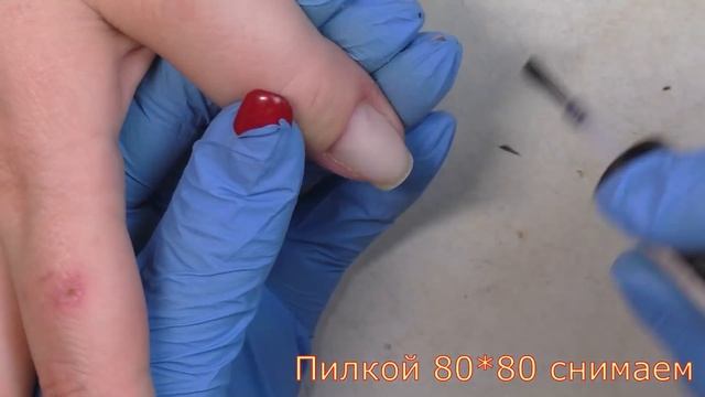 Укрепление натуральных ногтей акриловой пудрой. Видео-урок. смотреть онлайн