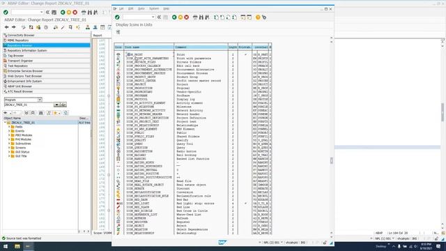 SAP ABAP - CL GUI ALV TREE - How to add custom toolbar buttons смотреть онлайн
