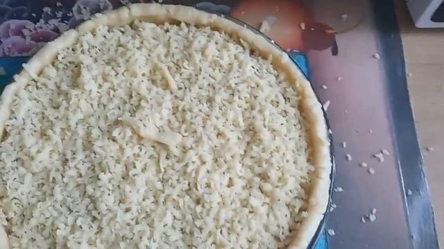 Быстрый песочный пирог с повидлом или вареньем... смотреть онлайн