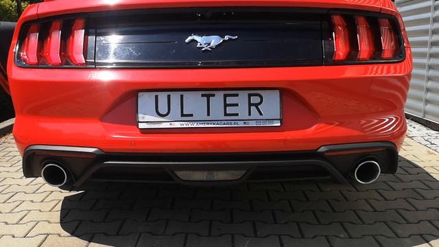 FORD MUSTANG 2,3 ECOBOOST ULTER EXHAUST смотреть онлайн