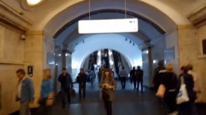 Москва 386 станция метро Электрозаводская лето вечер