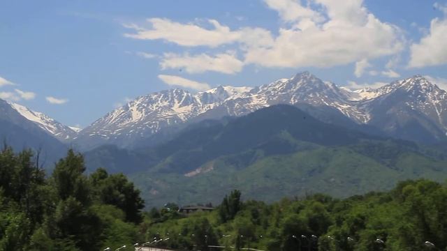 Алматы. Река Большая Алматинка