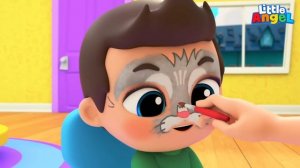 Ура, Папа Строит Домик На Дереве! | Любимые Песенки Про Семью Для Детей | Little Angel Русский