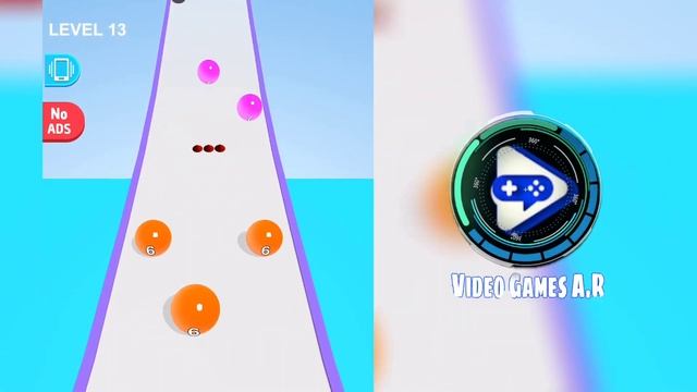 Ball Run 2048 Infinity - Merge Ball Race (Max Level) Colors Balls | New Mobile Gameplay Android iOS смотреть онлайн