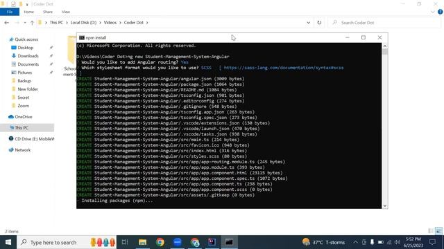 School Management Project | Spring Boot & Angular | Part 6 | Setup Angular Project смотреть онлайн