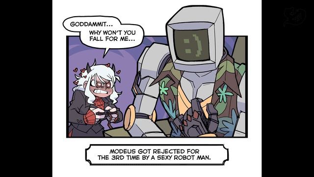 Игра Модеус [HellTaker Comic #36] [SilverTatsu] - Rus Comics Dub