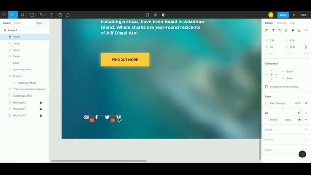 Figma Tutorial – Travel Website UI Design in Figma | Web Design Speed Art #1 смотреть онлайн
