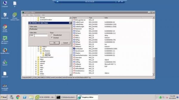 How to change Default 3389 port for RDP (Windows)