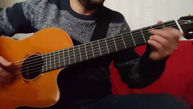 Jingle bells fingerstyle guitar (how to play in the info) смотреть онлайн