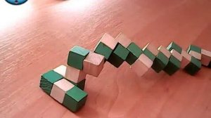 Как собрать кубик змейка