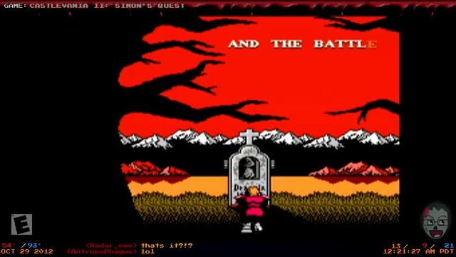 Castlevania II: Simon's Quest (FDS Version) - Beating the Game смотреть онлайн