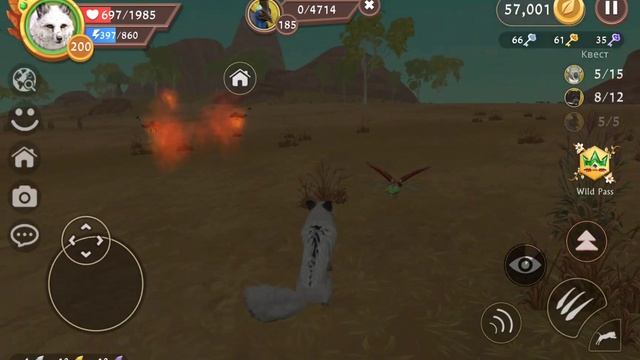 Выполняю квест на лисе в Австралии в WildCraft-#doohrysi#вайлдкрафт#оле7#mystic#wildcraft#вилдкрафт